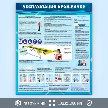 Стенд «Эксплуатация кран-балки» (TM-45-ECONOMY2)